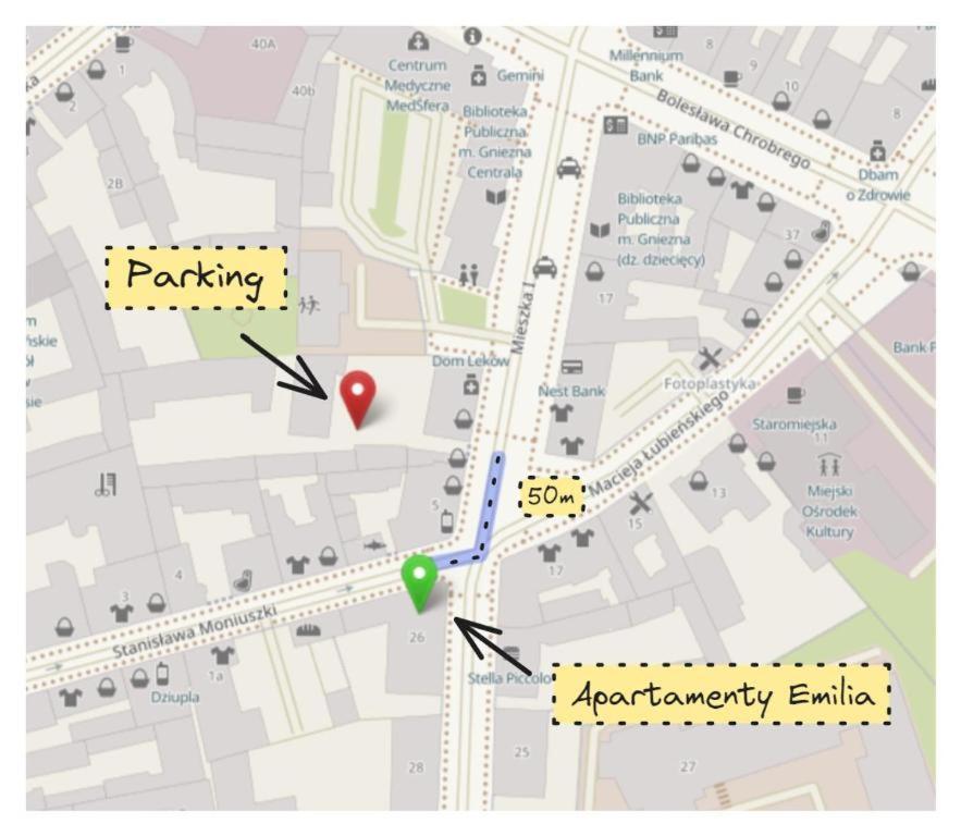 Apartamenty Emilia 2 그니에즈노 외부 사진